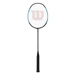 Wilson Badmintonschläger Blaze S3700 (sehr Kopflastig/flexibel) Schwarz/blau - Besaitet - 8 Wilson Badmintonschläger Blaze S3700 (sehr Kopflastig/flexibel) Schwarz/blau - Besaitet - -Sportausrüstung Wilson WR062610H BLAZE S3700 Badmintonschlaeger202 1200x1200 1
