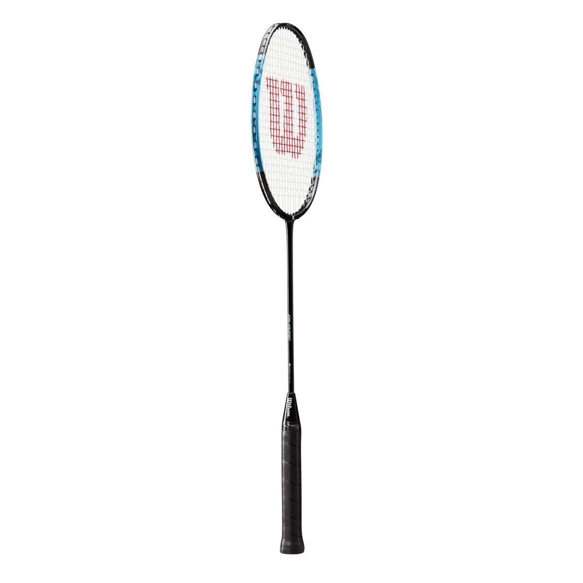 Wilson Badmintonschläger Blaze S3700 (sehr Kopflastig/flexibel) Schwarz/blau - Besaitet - 3 Wilson Badmintonschläger Blaze S3700 (sehr Kopflastig/flexibel) Schwarz/blau - Besaitet -
