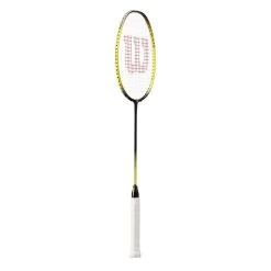Wilson Badmintonschläger Fierce 570 (grifflastig) Schwarz/gelb - Besaitet -