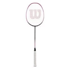 Wilson Badmintonschläger Fierce 270 85g/grifflastig Schwarz/pink- Besaitet - -Sportausrüstung Wilson WR091610H Fierce 270 Badmintonschlaeger202 1200x1200 1