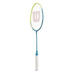 Wilson Kinder-Badmintonschläger Tour 30 Junior (kopflastig/steif) Blau - Besaitet - -Sportausrüstung Wilson WR092310H Tour 30 Badmintonschlaeger203 1200x1200 1