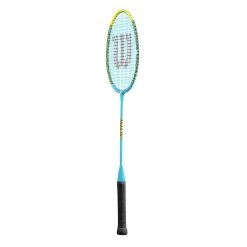 Wilson Federball-Freizeitset Minions (2x Schläger, 2x Bälle, 1x Tasche) 12 Wilson Federball-Freizeitset Minions (2x Schläger, 2x Bälle, 1x Tasche) -Sportausrüstung Wilson WR105610F Minions Badminton Racket Kit205 1200x1200 1