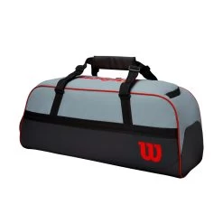 Wilson Tennistasche Clash Duffel Large Schwarz/grau 9 Wilson Tennistasche Clash Duffel Large Schwarz/grau -Sportausrüstung Wilson WR8002401001 CLASH DUFFLE 2 1200x1200 1