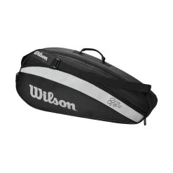 Wilson Tennis-Racketbag Roger Federer Team (Schlägertasche, 1 Hauptfach) Schwarz/grau 3er -Sportausrüstung Wilson WR8005801 RF TEAM 3PK Tasche202 1200x1200 1
