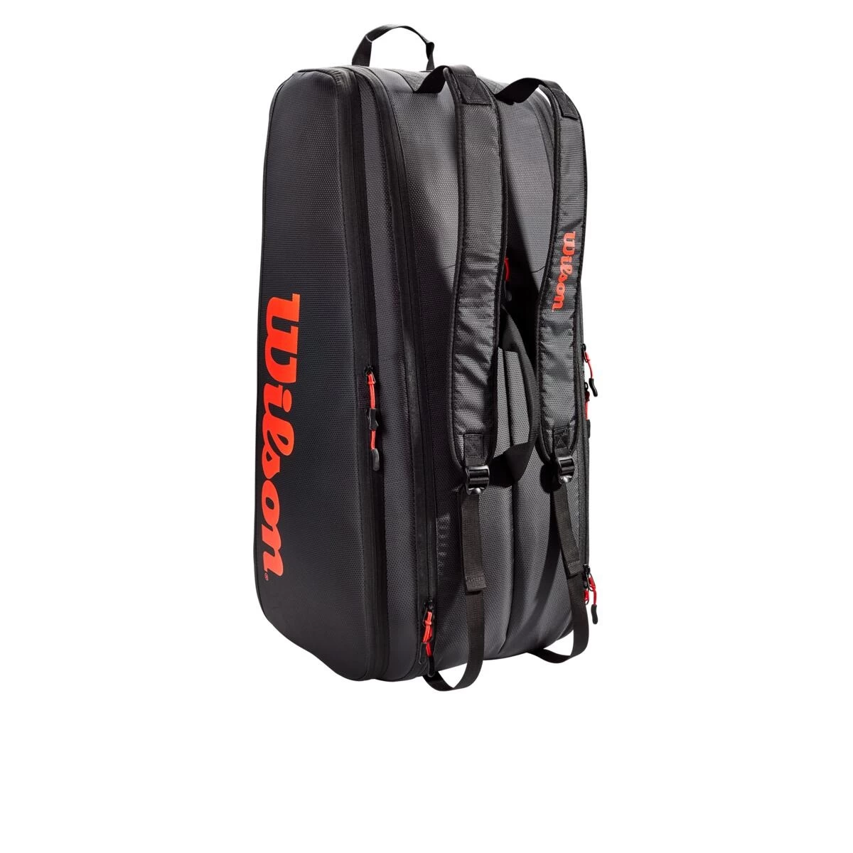 Wilson Tennis-Racketbag Tour (Schlägertasche, 2 Hauptfächer) Schwarz 12er 5 Wilson Tennis-Racketbag Tour (Schlägertasche, 2 Hauptfächer) Schwarz 12er – Bild 3