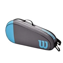 Wilson Tennis-Racketbag Team (Schlägertasche, 1 Hauptfach) Grau/blau 3er 5 Wilson Tennis-Racketbag Team (Schlägertasche, 1 Hauptfach) Grau/blau 3er -Sportausrüstung Wilson WR8011501 Team 3PK201 1200x1200 1