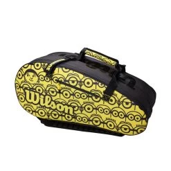 Wilson Tennis-Racketbag (Schlägertasche, 2 Hauptfächer) Minions Tour Gelb 12er -Sportausrüstung Wilson WR8013701 MINIONS Super TOUR 12PK202 1200x1200 1