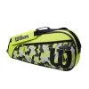 Wilson Tennis-Racketbag Team Junior (Schlägertasche, 1 Hauptfach) Limegrün 3er -Sportausrüstung Wilson WR8017802 Junior 3PK WildLime Tasche202 1200x1200 1