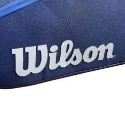 Wilson Tennis-Racketbag Super Tour Roland Garros (Schlägertasche, 3 Hauptfächer) Navyblau 15er 17 Wilson Tennis-Racketbag Super Tour Roland Garros (Schlägertasche, 3 Hauptfächer) Navyblau 15er -Sportausrüstung Wilson WR8018101 RG Super Tour 15 Tasche205 1200x1200 1