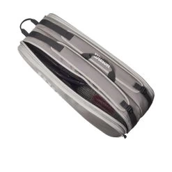 Wilson Tennis-Racketbag Tour (Schlägertasche, 2 Hauptfächer) 2023 Grau 6er -Sportausrüstung Wilson WR8022101 Tour 6PK Tasche206 1200x1200 1
