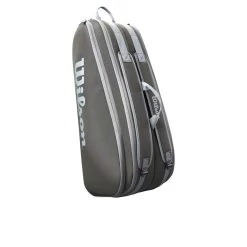 Wilson Tennis-Racketbag Tour (Schlägertasche, 2 Hauptfächer) 2023 Dunkelgrün 6er -Sportausrüstung Wilson WR8022501 Tour 6PK Tasche204 1200x1200 1