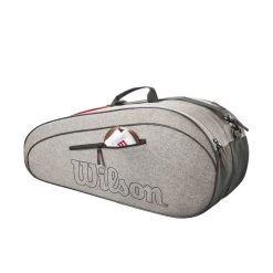 Wilson Tennis-Racketbag (Schlägertasche, 2 Hauptfächer) Team 2023 Grau 6er 14 Wilson Tennis-Racketbag (Schlägertasche, 2 Hauptfächer) Team 2023 Grau 6er -Sportausrüstung Wilson WR8022601 Team 6PK Heather Tasche205 1200x1200 1