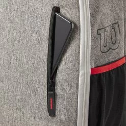 Wilson Rucksack Team (Haupt- Und Schlägerfach - Bis 2 Schläger) 2023 Grau 15 Wilson Rucksack Team (Haupt- Und Schlägerfach - Bis 2 Schläger) 2023 Grau -Sportausrüstung Wilson WR8023101 Team Backpack Rucksack207 1200x1200 1