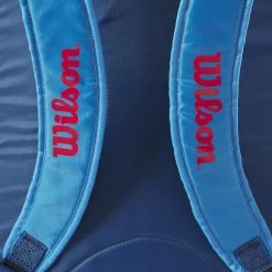 Wilson Tennis-Rucksack Junior/Kinder (Hauptfach+Schlägerfach) 2023 Blau -Sportausrüstung Wilson WR8023802 Backpack LightBlue Rucksack204 1200x1200 1