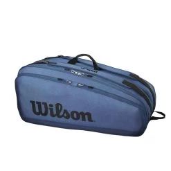 Wilson Tennis-Racketbag Ultra Tour (Schlägertasche, 2 Hauptfächer) 2023 Blau 12er -Sportausrüstung Wilson WR8024001 Tour Ultra 12PK Tasche202 1200x1200 1