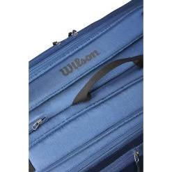 Wilson Tennis-Racketbag Ultra Tour (Schlägertasche, 2 Hauptfächer) 2023 Blau 12er -Sportausrüstung Wilson WR8024001 Tour Ultra 12PK Tasche205 1200x1200 1