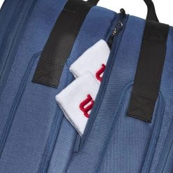 Wilson Tennis-Racketbag Ultra Tour (Schlägertasche, 2 Hauptfächer) 2023 Blau 12er -Sportausrüstung Wilson WR8024001 Tour Ultra 12PK Tasche206 1200x1200 1