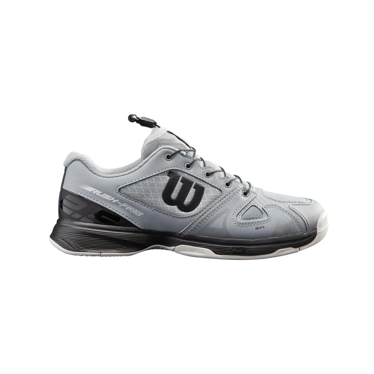 Wilson Tennisschuhe Rush Pro QL (Quicklace) Allcourt Grau Kinder 5 Wilson Tennisschuhe Rush Pro QL (Quicklace) Allcourt Grau Kinder – Bild 3