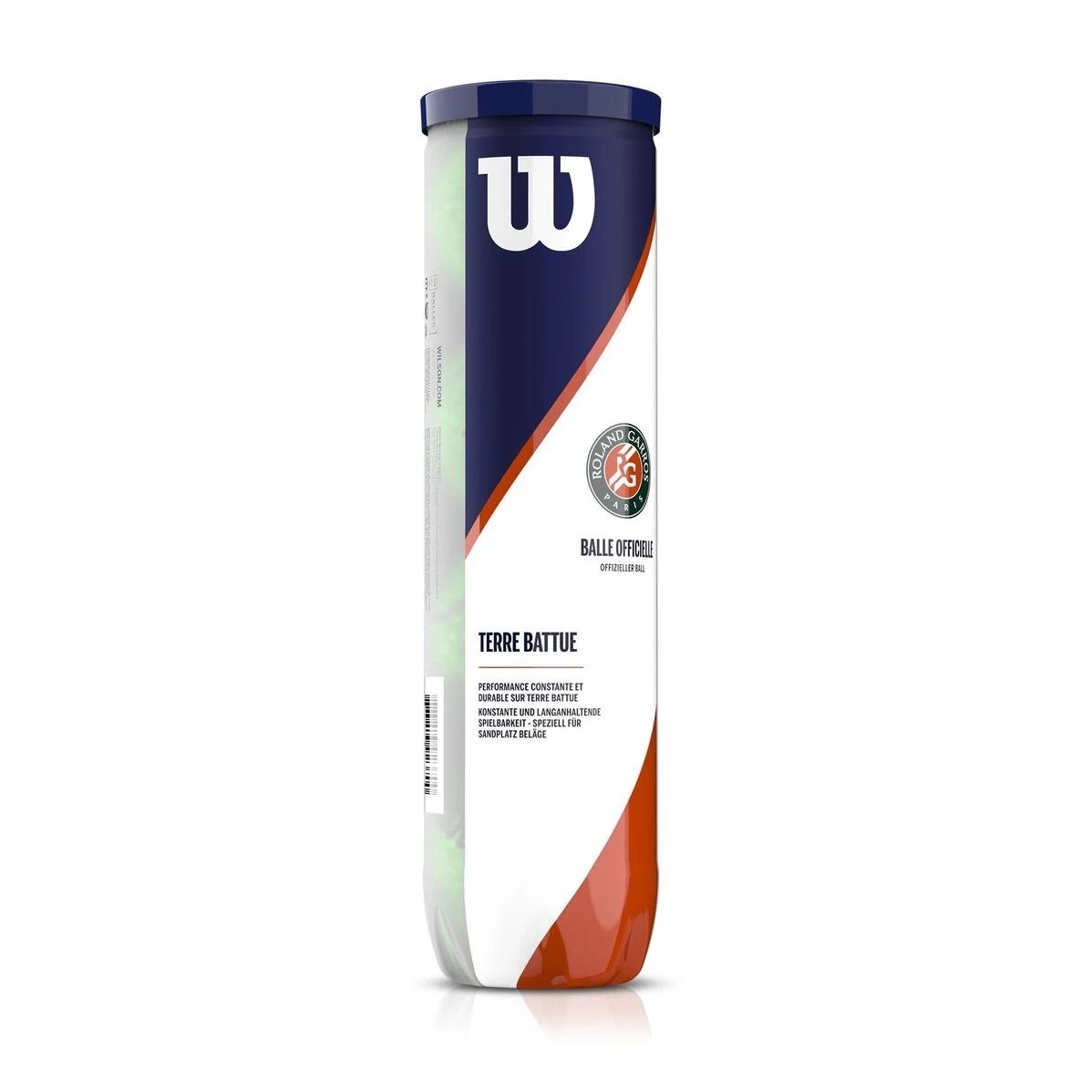 Wilson Tennisbälle Roland Garros Clay Dose 4er 5 Wilson Tennisbälle Roland Garros Clay Dose 4er – Bild 3