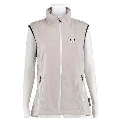 X-Bionic Weste Softshell Classic LogoPrint Silbergrau Damen