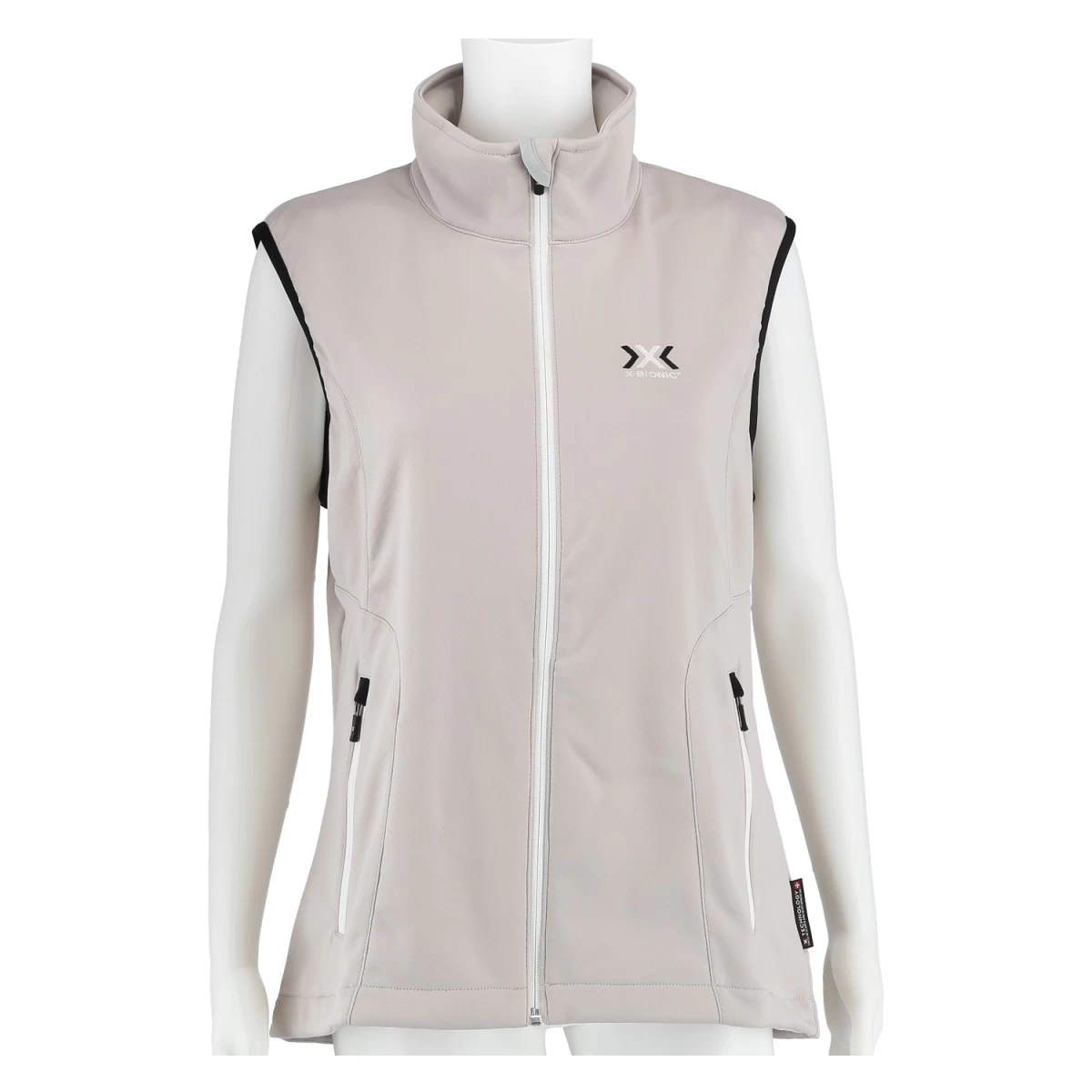 X-Bionic Weste Softshell Classic LogoPrint Silbergrau Damen 3 X-Bionic Weste Softshell Classic LogoPrint Silbergrau Damen