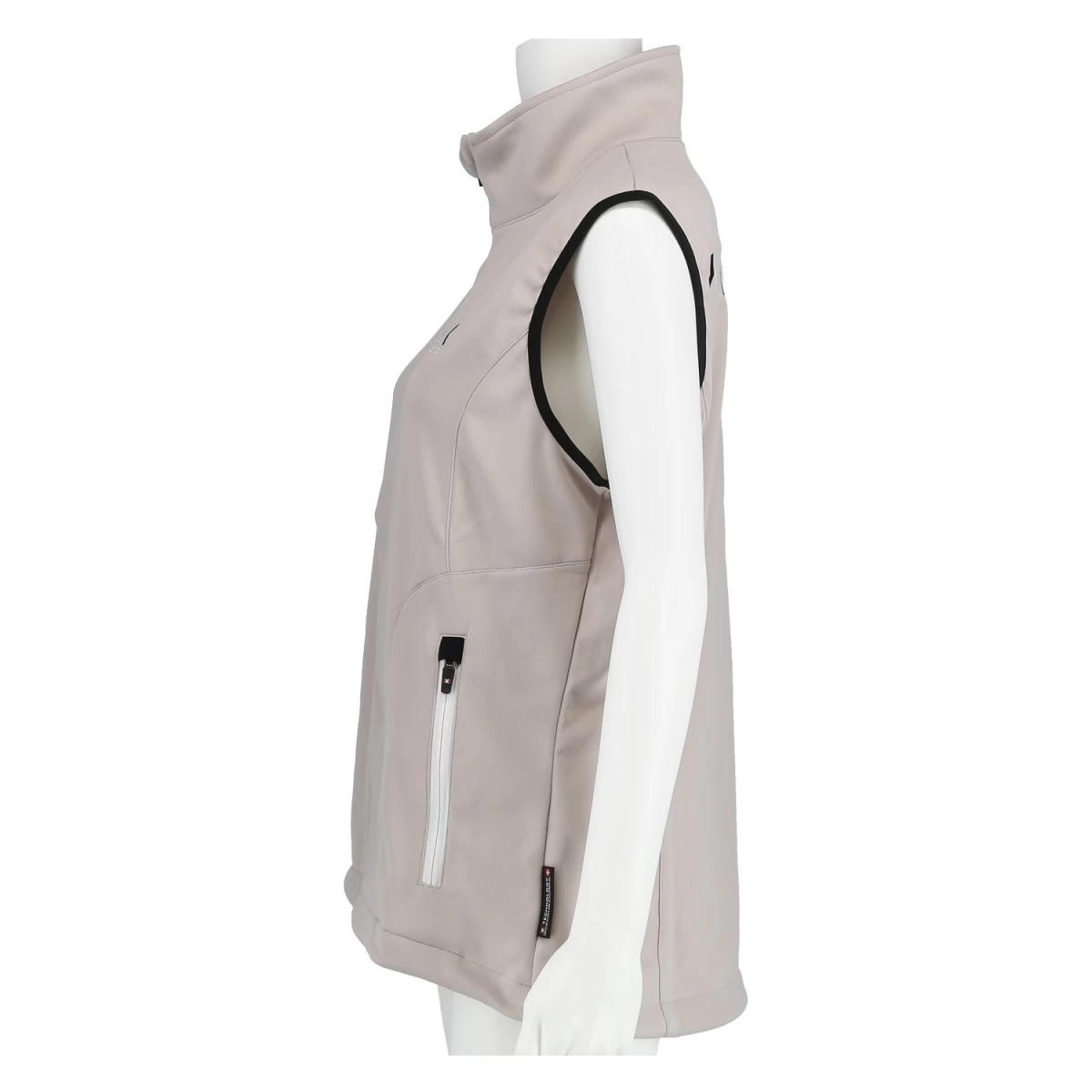 X-Bionic Weste Softshell Classic LogoPrint Silbergrau Damen 5 X-Bionic Weste Softshell Classic LogoPrint Silbergrau Damen – Bild 3