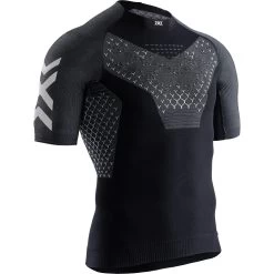 X-Bionic Laufshirt Twyce 4.0 Running Enganliegend Kurzarm Schwarz Herren