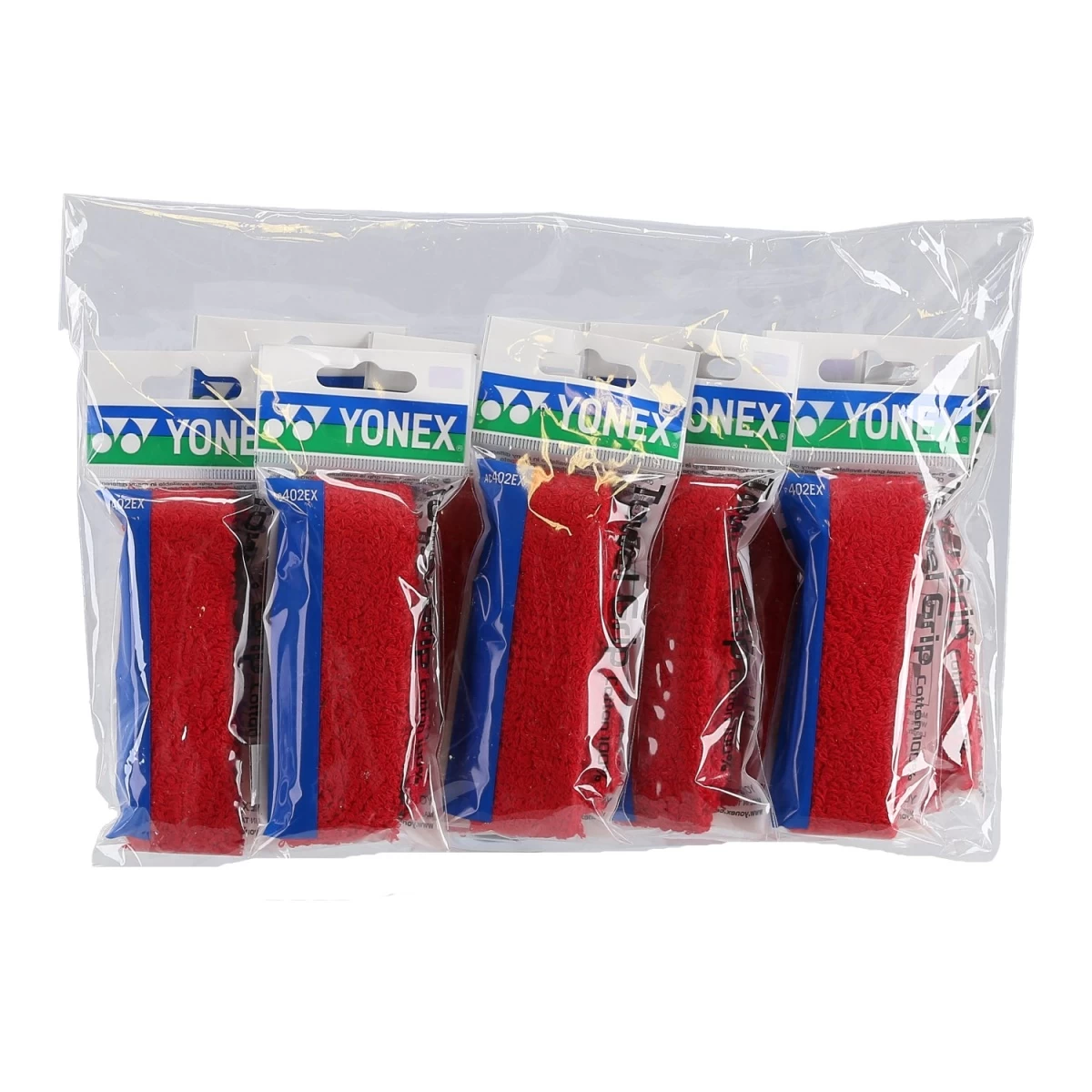 Yonex Overgrip Frottee Grip (Übergriffband) Rot - 10 Stück Im Beutel 3 Yonex Overgrip Frottee Grip (Übergriffband) Rot - 10 Stück Im Beutel