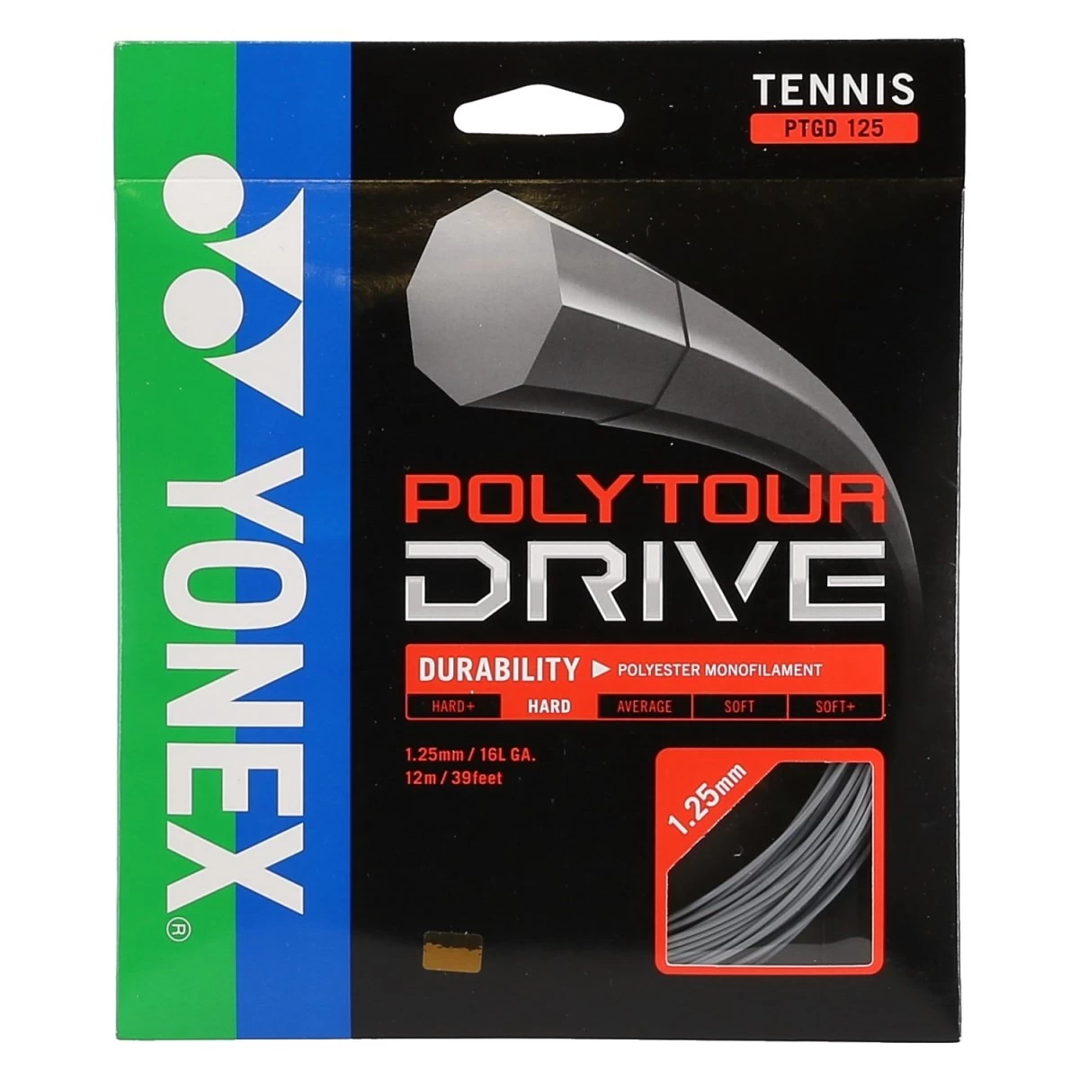 Besaitung Mit Tennissaite Yonex Poly Tour Drive 1.25 (Haltbarkeit+Spin) Silber 3 Besaitung Mit Tennissaite Yonex Poly Tour Drive 1.25 (Haltbarkeit+Spin) Silber