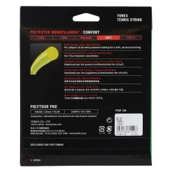 Yonex Tennissaite Poly Tour Pro (Haltbarkeit+Touch) Blau 12m Set -Sportausrüstung YONEX NT125PPS BL POLY TOUR PRO BLAU SET 2 1200x1200 1