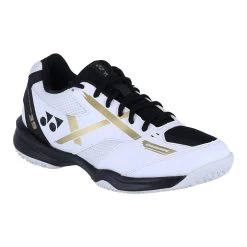 Yonex Badmintonschuhe Power Cushion 39 Wide 2023 Weiss Damen -Sportausrüstung YONEX SB39W3 106 BADMINTON SCHUH SUSHION 39 WIDE 3 1200x1200 1