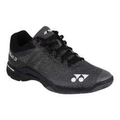 Yonex Badmintonschuhe Aerus 3 Schwarz Herren 12 Yonex Badmintonschuhe Aerus 3 Schwarz Herren -Sportausrüstung YONEX SBMARS38 BK 3 1200x1200 1