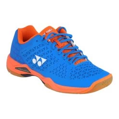 Yonex Badmintonschuhe Eclipsion X Blau/orange Herren -Sportausrüstung YONEX SBMECX9 BOR POWER CUSHION ECLIPSION X 3 1200x1200 1