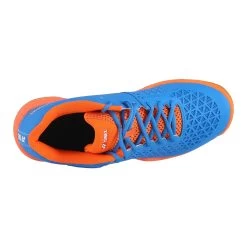 Yonex Badmintonschuhe Eclipsion X Blau/orange Herren -Sportausrüstung YONEX SBMECX9 BOR POWER CUSHION ECLIPSION X 8 1200x1200 1