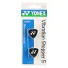 Yonex Schwingungsdämpfer Logo Schwarz - 2 Stück -Sportausrüstung YONEX STOPPER SCHWARZ 1 1200x1200 1