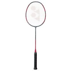 Yonex Badmintonschläger ARC Saber 11 Play (ausgewogen, Mittel) Grau/rot - Besaitet -