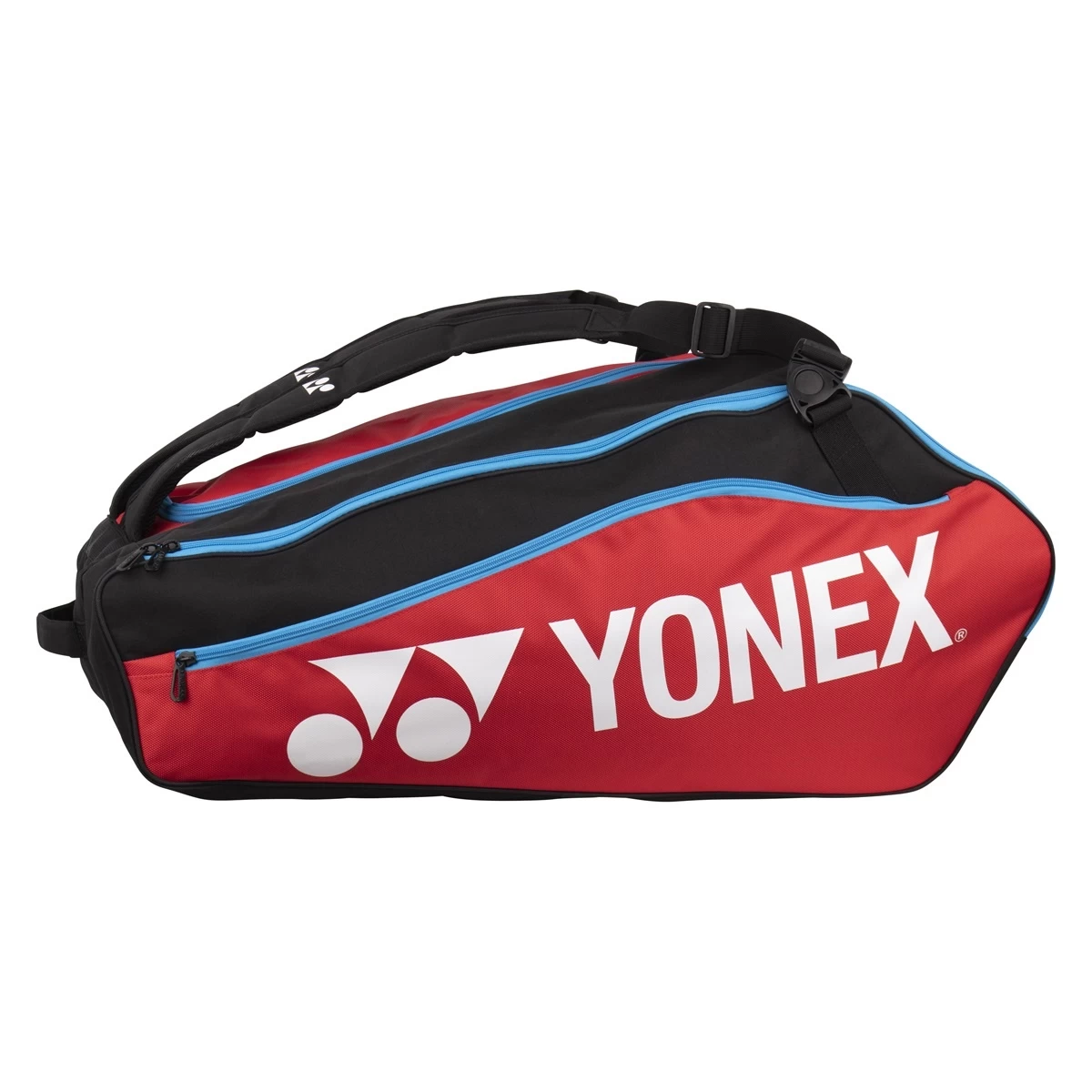 Yonex Racketbag Club Line #23 (Schlägertasche, 3 Hauptfächer) Rot 12er 3 Yonex Racketbag Club Line #23 (Schlägertasche, 3 Hauptfächer) Rot 12er