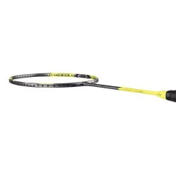Yonex Badmintonschläger ARC Saber 7 Pro #22 (ausgewogen, Mittel, Made In Japan) Grau/gelb - Unbesaitet - -Sportausrüstung Yonex BAS7P2 ARC 7 PRO Schlaeger204 1200x1200 1