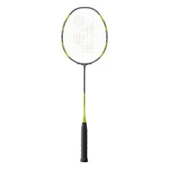 Yonex Badmintonschläger ARC Saber 7 Pro #22 (ausgewogen, Mittel, Made In Japan) Grau/gelb - Unbesaitet - -Sportausrüstung Yonex BAS7P2 ARC 7 PRO Schlaeger205 1200x1200 1