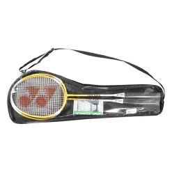 Yonex Federball Schläger-Set GR505 (2 Schläger, 3 Bälle, 1 Tasche) - Besaitet - -Sportausrüstung Yonex BGR 505 Badmintonschlaeger Set202 1200x1200 1