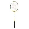 Yonex Badmintonschläger Nanoflare 001 Feel (grifflastig, Flexibel) Gold - Besaitet -
