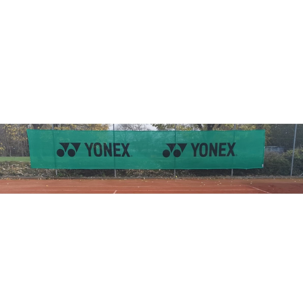 Yonex Tennisblende Windbreaker 12x2m Grün 4 Yonex Tennisblende Windbreaker 12x2m Grün – Bild 2