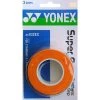 Yonex Overgrip Super Grap 0.6mm (Komfort/glatt/leicht Haftend) Orange 3er -Sportausrüstung Yonex Supergrip orange 1200x1200 1