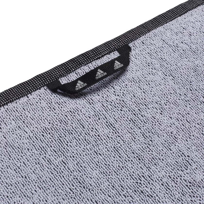ADIDAS PERFORMANCE Adidas Handtuch (100% Baumwolle) Schwarz/weiss 100x50cm 5 ADIDAS PERFORMANCE Adidas Handtuch (100% Baumwolle) Schwarz/weiss 100x50cm – Bild 3