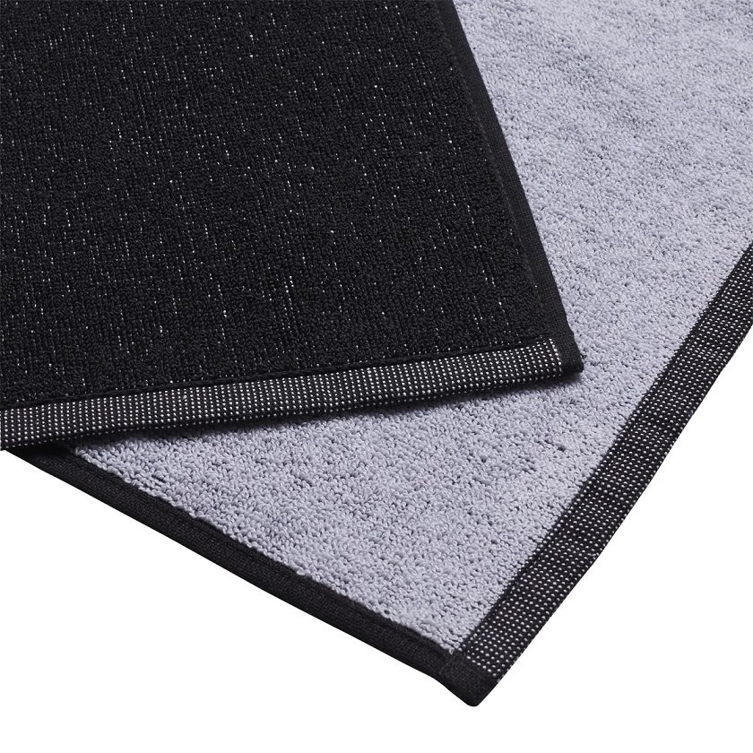 ADIDAS PERFORMANCE Adidas Handtuch (100% Baumwolle) Schwarz/weiss 100x50cm 6 ADIDAS PERFORMANCE Adidas Handtuch (100% Baumwolle) Schwarz/weiss 100x50cm – Bild 4