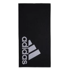 ADIDAS PERFORMANCE Adidas Duschtuch (100% Baumwolle) Logo Schwarz 140x70cm