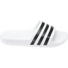 ADIDAS PERFORMANCE Adidas Badeschuhe Adilette Aqua 3-Streifen Weiss/schwarz Herren - 1 Paar -Sportausrüstung adidas F35539 adilette photo side lateral white 1000x1000 1