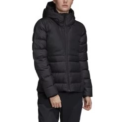 ADIDAS PERFORMANCE Adidas Winter-Daunenjacke Traveer COLD.RDY (wasserabweisend) Schwarz Damen