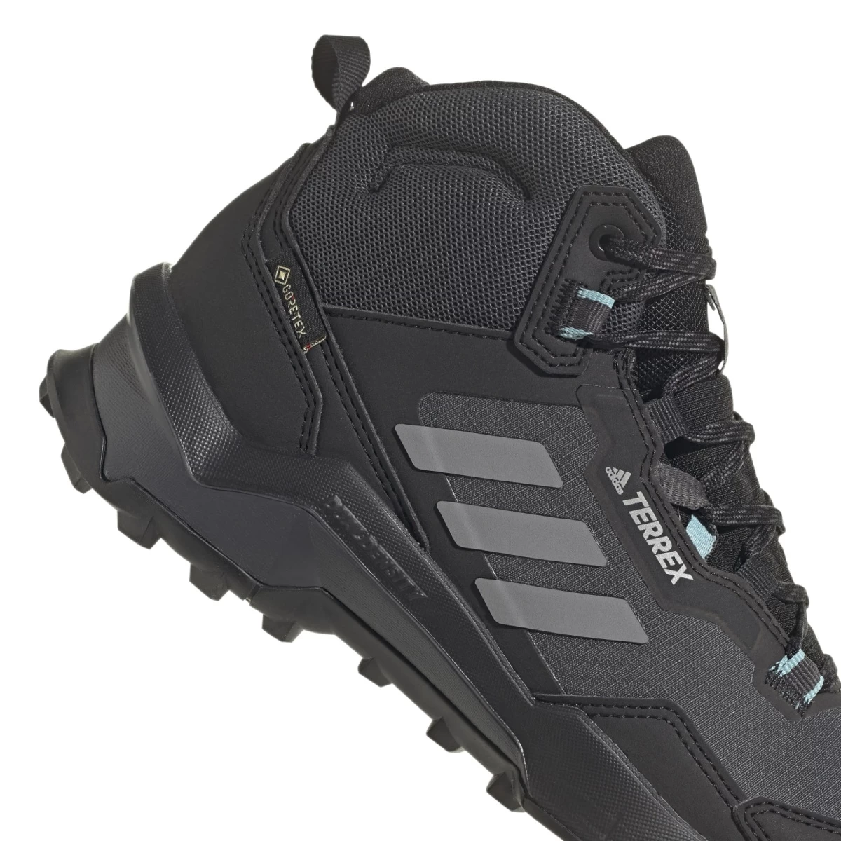 ADIDAS PERFORMANCE Adidas Wanderschuhe Terrex AX4 Mid GTX (Trail, Wasserdicht, Halbhoch) Schwarz Damen 7 ADIDAS PERFORMANCE Adidas Wanderschuhe Terrex AX4 Mid GTX (Trail, Wasserdicht, Halbhoch) Schwarz Damen – Bild 5