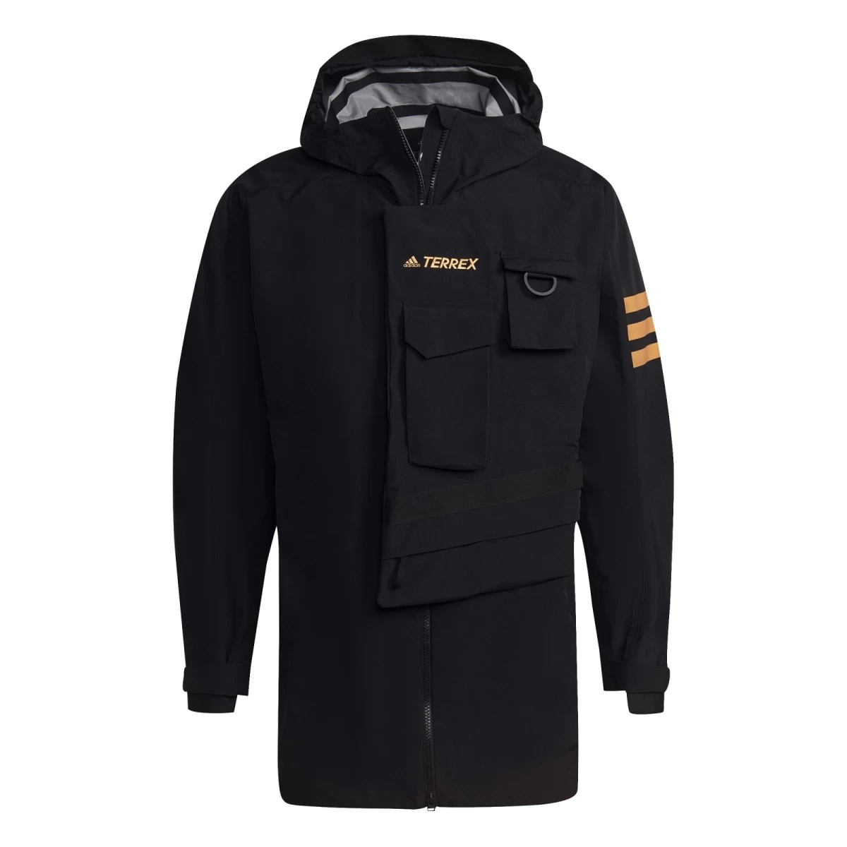 ADIDAS PERFORMANCE Adidas Regenjacke Terrex Xploric (strapazierfähig, Wasserdicht) Schwarz Herren 5 ADIDAS PERFORMANCE Adidas Regenjacke Terrex Xploric (strapazierfähig, Wasserdicht) Schwarz Herren – Bild 3